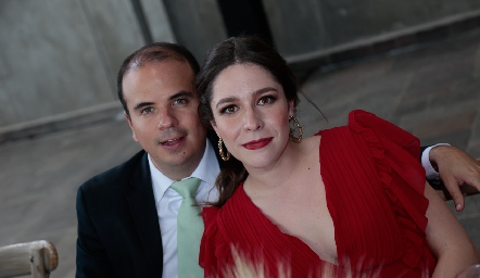  Ernesto Aguilera y Lorena de la Parra.