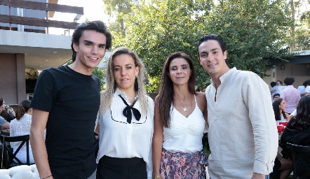  Jaime Ruiz, Mónica Torres, Lupita Mercado y Juan Carlos Castillo.