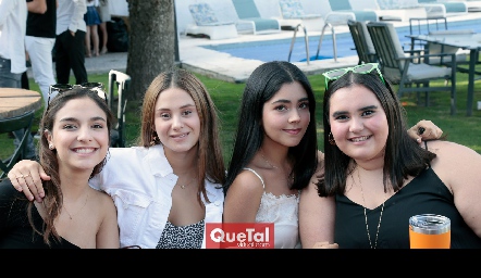  Marijó Duque, Alexia Revuelta, Ana Paula Lafuente y Martita Delgado.