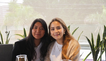  Ana Meche Cifuentes y Bárbara Mahbub.