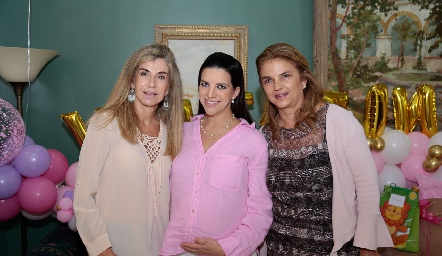  Márgara García, Dali Echegoyen y Luz María Márquez.