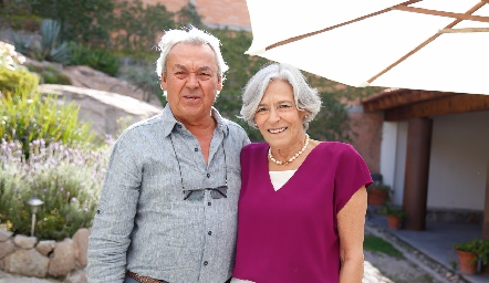 Manuel y Victoria Labastida.