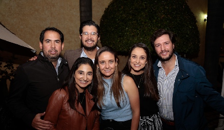  Rafael Araiza, Samira Romo, José Ramón Benavente, Ana Gabriela Díaz Infante, Paloma Díaz Infante y Rodrigo Planas.