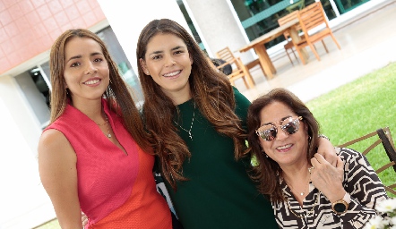  Paola Correa, Jessica Ferretiz y Sandra Fe.