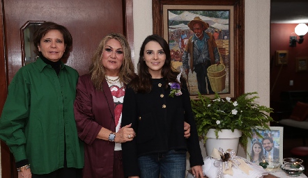  Clara Duarte, Carla Serna y Miriam Ortiz.