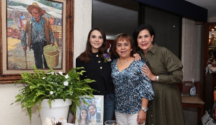  Miriam Ortiz, Anabel Covarrubias y Carmenchu Motilla.