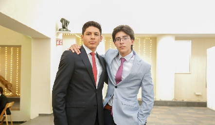  Miguel Ángel Sánchez y Emilio Mendoza.