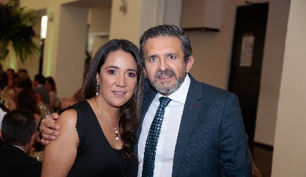  Malena Sánchez y Adán Espinoza.