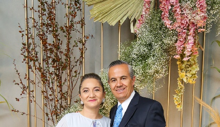  Paty González y Juan Bernardo Ávila.