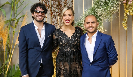  Juan Carlos Ramos, Esther Ruiz y Ángel Elizondo.