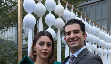  Alicia Medina y Roberto Garza.