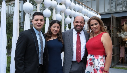  Chacho Ayala, Jimena Ayala, Jesús Ayala y Mari Carlín.