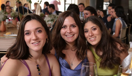  Emilia Noyola, Fernanda Noyola y Lorena Lazcano .