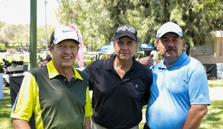  Lauro Martínez, Alejandro Pascualli y Samuel Guerrero.
