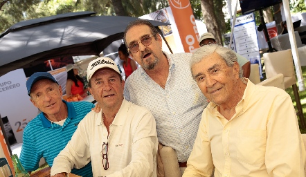  Jaime Díaz Infante, Mauricio Meade, Guillermo Borbolla y Gilberto Galván.