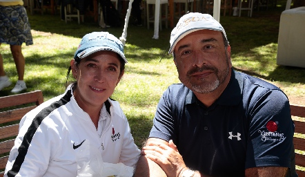  Lorena Díaz Infante y David Pérez.