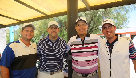  Armando Lavíno, Luis Gómez, José Dibildox y Carlos Olea.