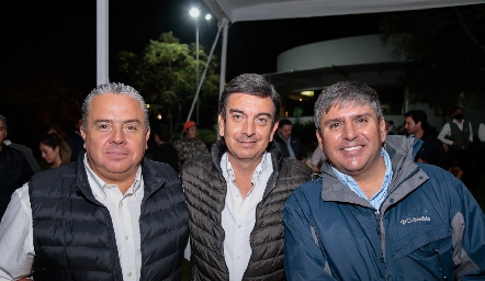  Luis Revuelta, Oscar Silos y Juan Ariel Reyes.