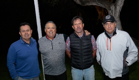  Héctor Gutiérrez, Gabriel Saucedo, René Gutiérrez y Alejandro Pascualli.