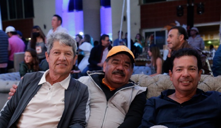  Lauro Martínez, Samuel Guerrero y Héctor Hernández.