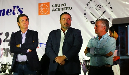  Oscar Silos, Héctor Morales y Jorge Gómez.