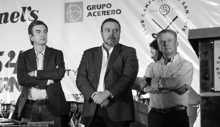  Oscar Silos, Héctor Morales y Jorge Gómez.