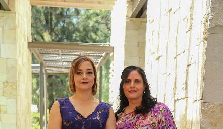  Marta Rangel y Maite Ascanio.