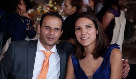  Mauricio González e Isabel Elizondo.