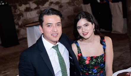  Germán Bravo y Brenda Araujo.