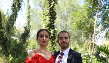  Georgina Téllez y Eduardo Centeno.