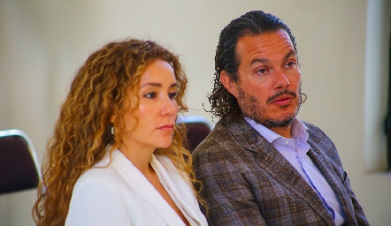 Bindia Hernández y Edgardo Meade.