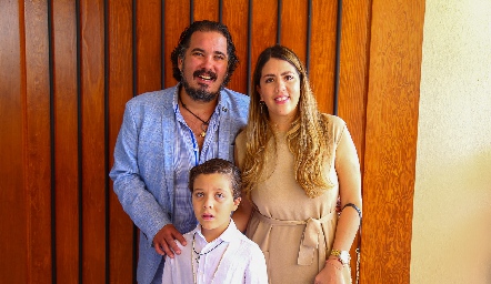  Juan Pablo Meade, Jerónimo Villegas y Gaby Carrillo.