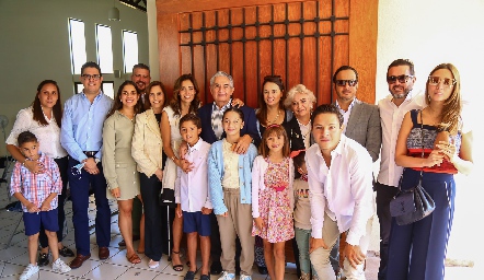 Familias Stevens y Díaz de León.
