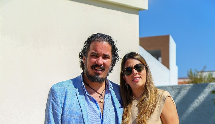  Juan Pablo Meade y Gaby Carrillo de Meade.