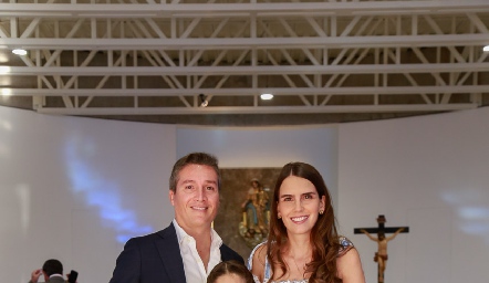  Álvaro González, Moni González y Ana Gaby González.