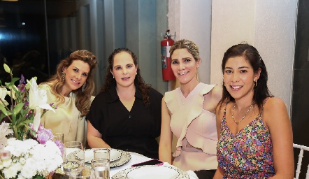  Benilde Hernández, Andrea Díaz Infante, Ingrid Nieto y Alejandra González.