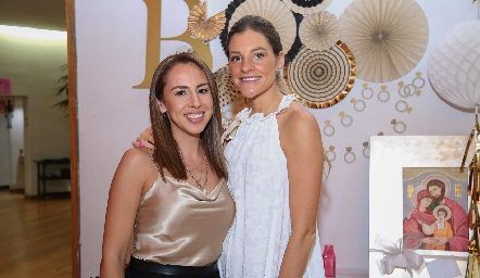  María José Ortega y Bety Hernández.