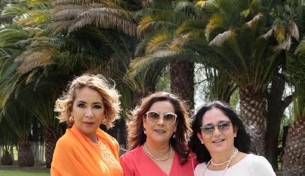  Isabel Carrillo, Graciela Torres y María Maza.