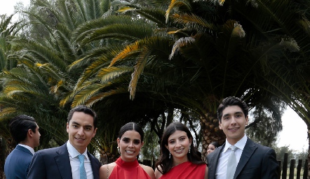  Emilio Payan, Marily Tobías, Ana Pau García y Miguel Tobías.