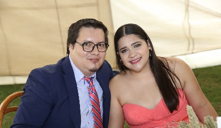  Gerardo Acosta y Carolina Núñez.