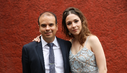  Ernesto Aguilera y Lorena de la Parra.