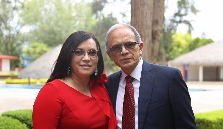  Rosario Aguilar y José Luis Arenas.