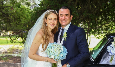  María Orozco y Benito García ya son esposos.