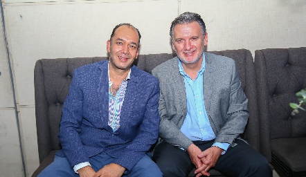  Omar Abud y Sergio Solana.
