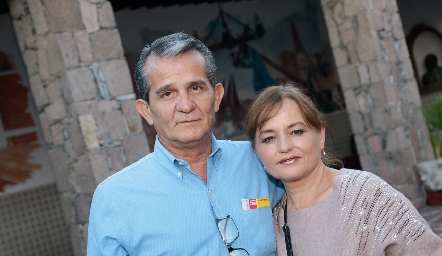  Luis Sáenz y Blanca Arredondo.