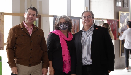  Felipe Martínez, María José Carrega y Guillermo Ruizlimón.