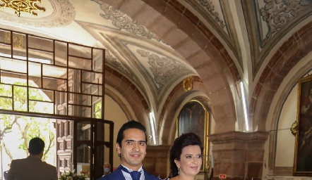  Héctor Hernández con su mamá Rosy Vázquez.