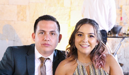  Marcelino García y Andrea Carlos.