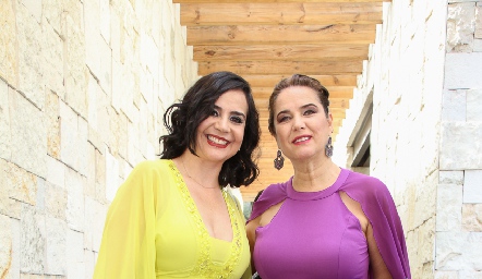  María Isabel Pérez y Ana Cristina Fernández.