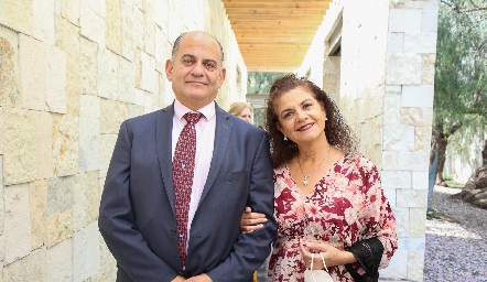  Jorge Schekaiban y Beatriz Franco.